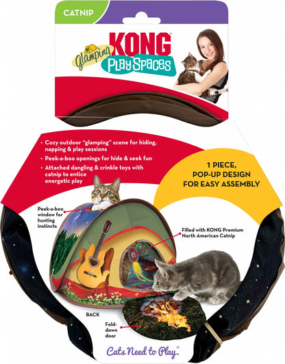 KONG Play Spaces Glamping Tent Cat Toy