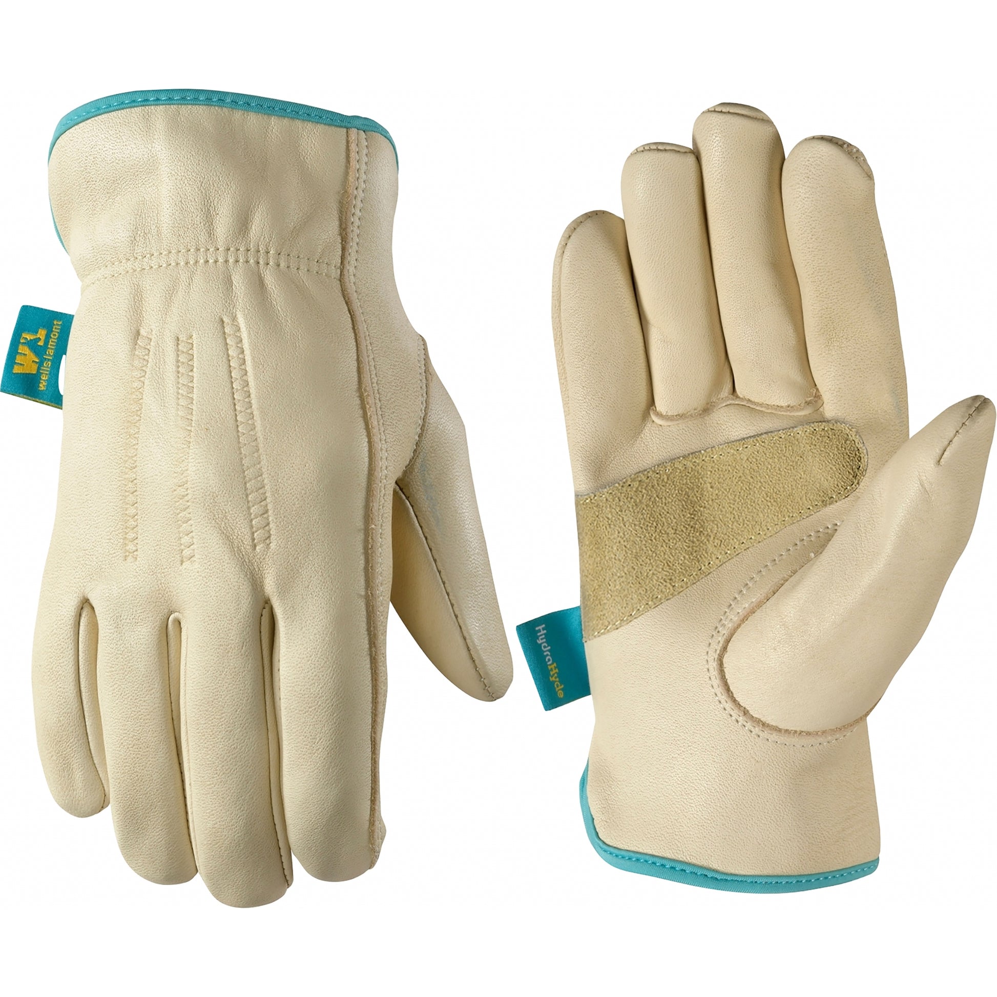 Wells Lamont Ladies Hydrahyde Leather Driver Gloves