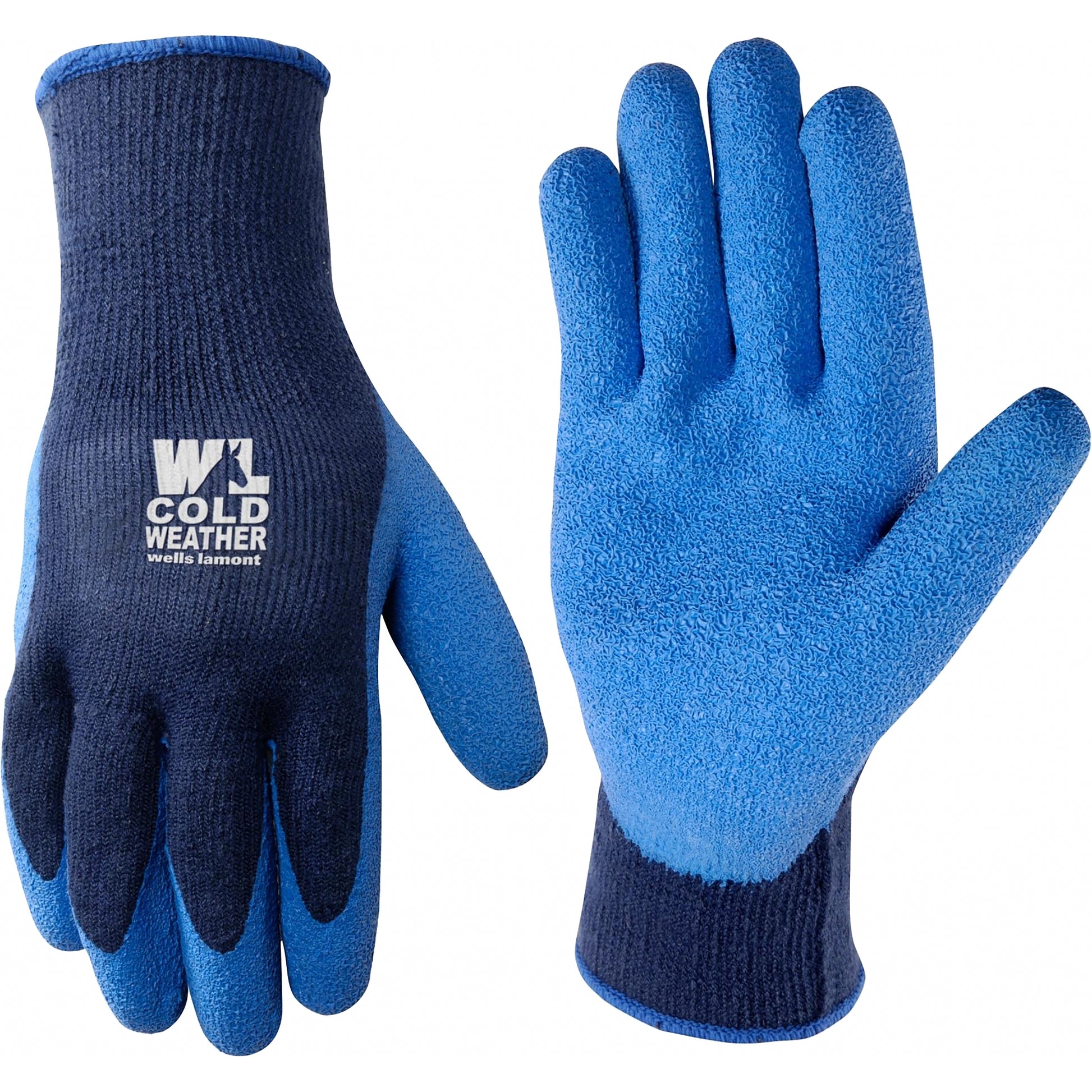 Wells Lamont Mens Thermal Knit Winter Grip Gloves