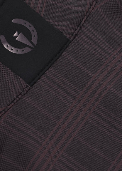 Kerrits Stretch Plaid Quarter Zip Top