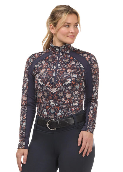 Kerrits 1st Q Zip Fleece Tech Top