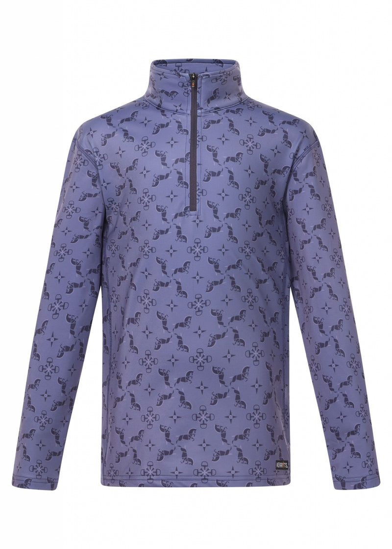 Kerrits Kids 1st Q Zip Flc Tech Top