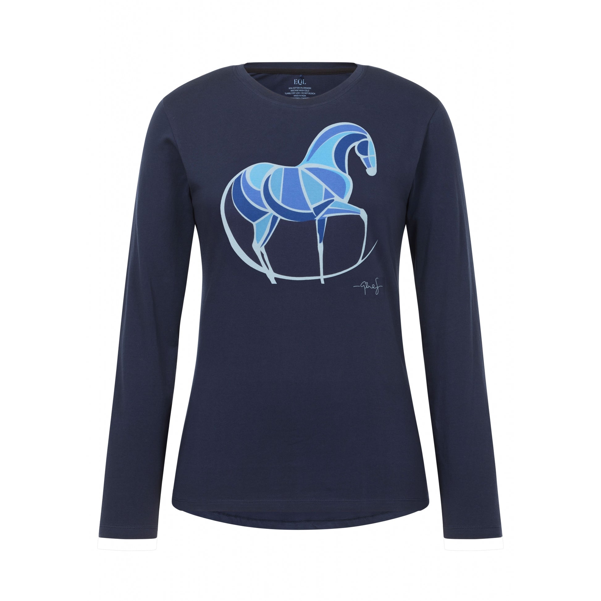 Kerrits Mosaic Horse LS Tee