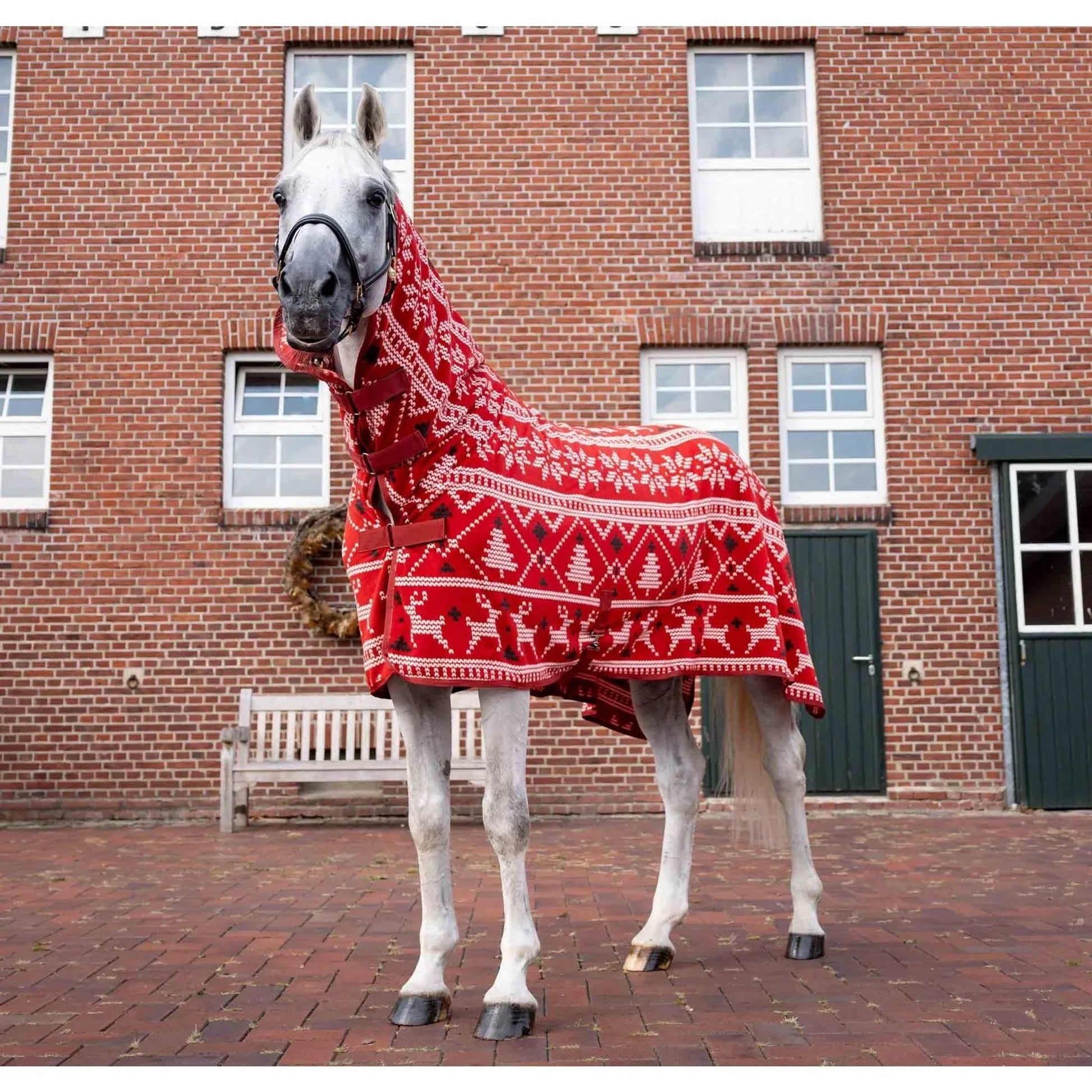 Horze Santa Fleece High Neck Cooler