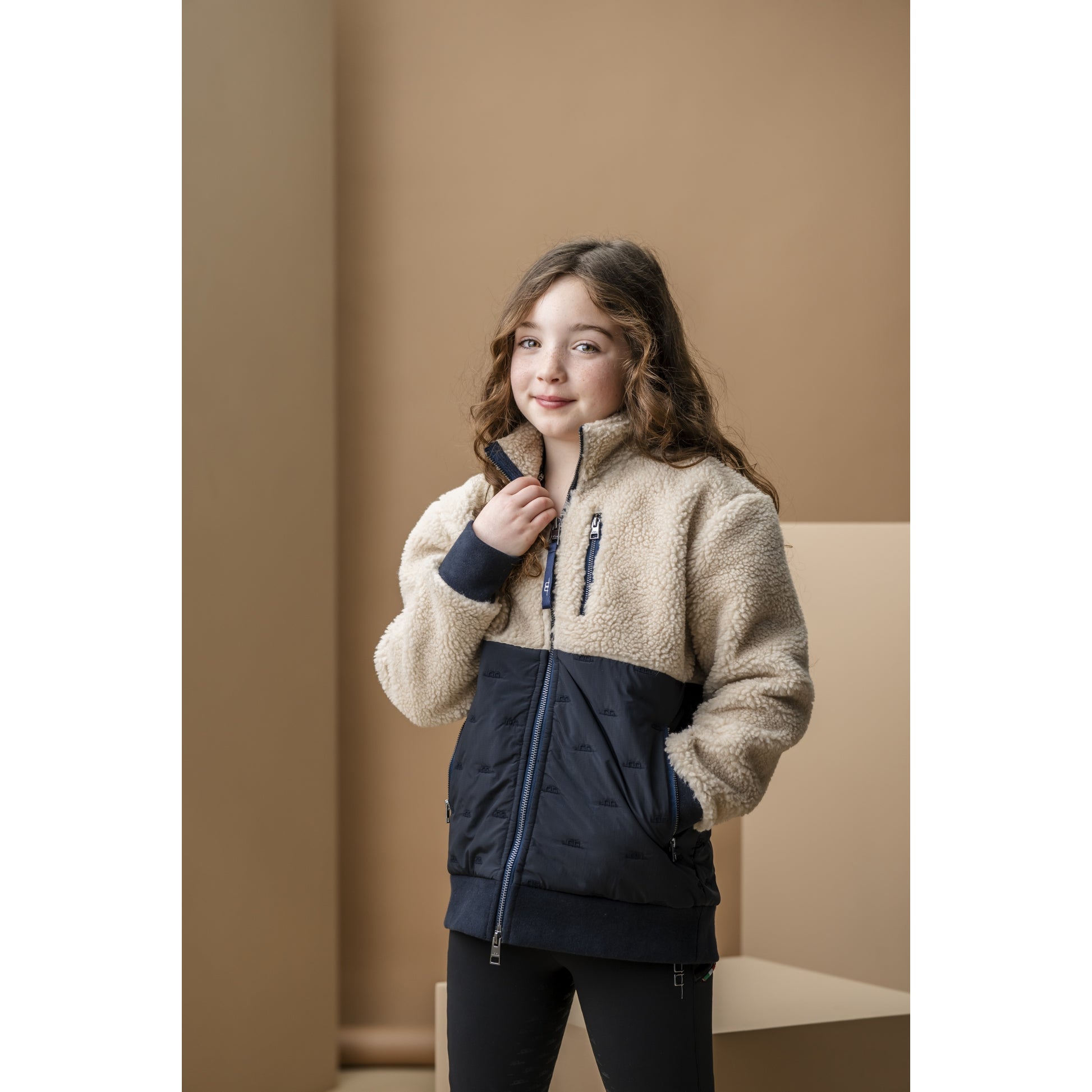AA Kids Lori Zip Borg Fleece