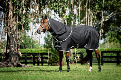 Amigo Ripstop 900D Q Hrs Hood 150g L Black/Silver