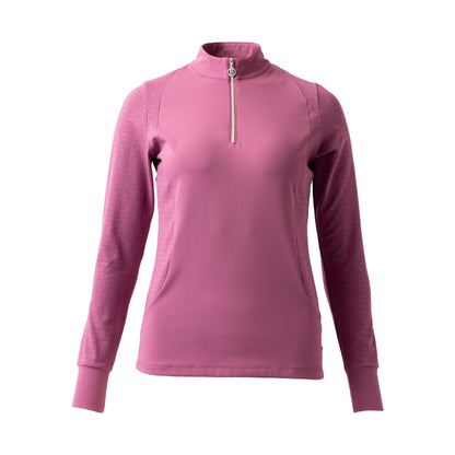 B Vertigo Isadora Ladies Quarter Zip Training Shirt
