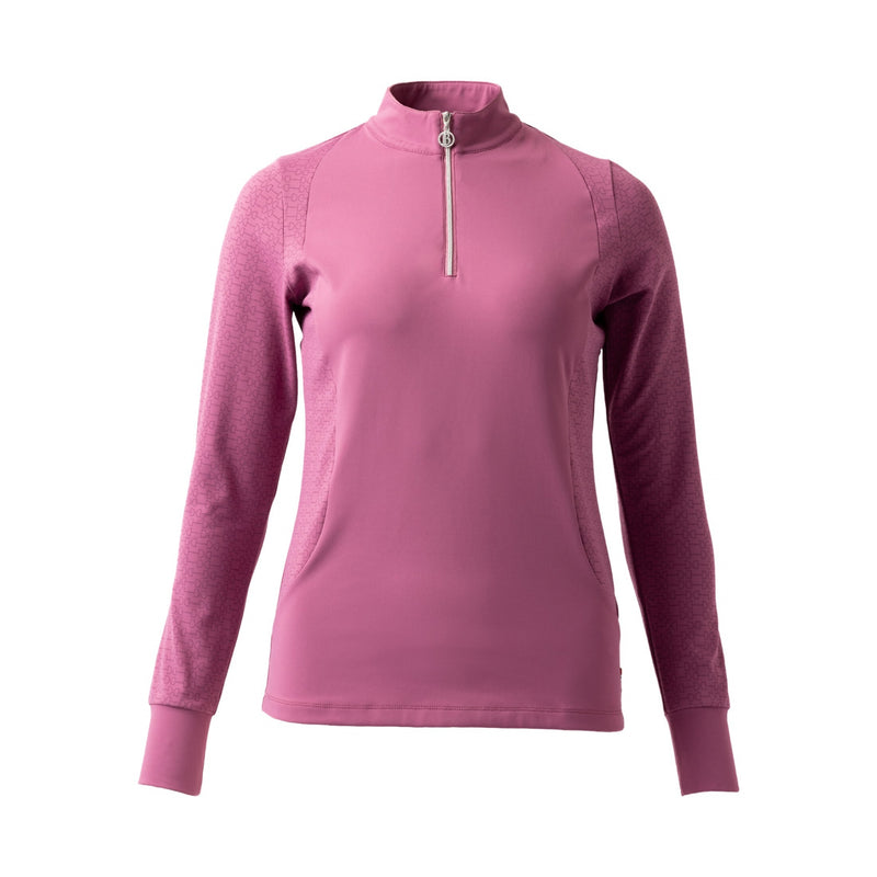 B Vertigo Isadora Ladies Quarter Zip Training Shirt