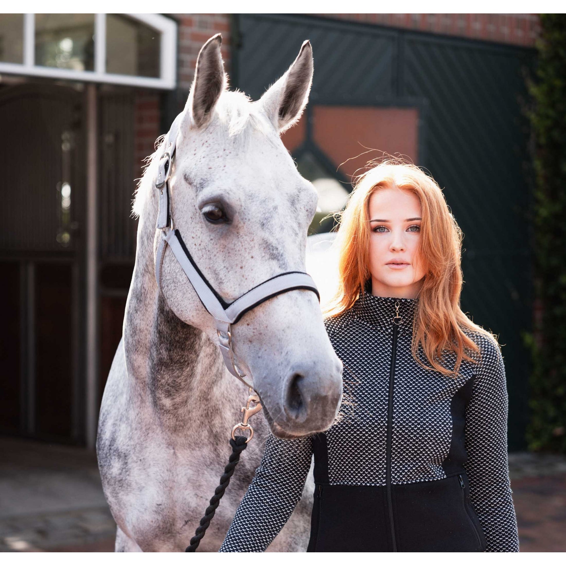 Horze Neve Ladies Fleece Knit Jacket