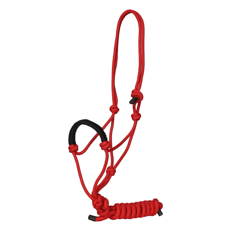 TuffRider Rugged Rope Halter Braided Noseband with Matching 6' Lead