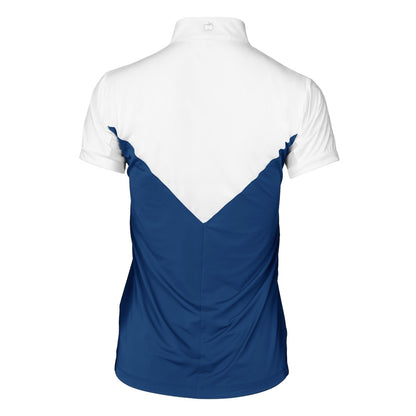 Dapplebay Lady 1/4 Zip Short Sleeve Show Top