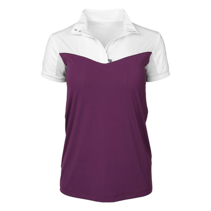 Dapplebay Lady 1/4 Zip Short Sleeve Show Top