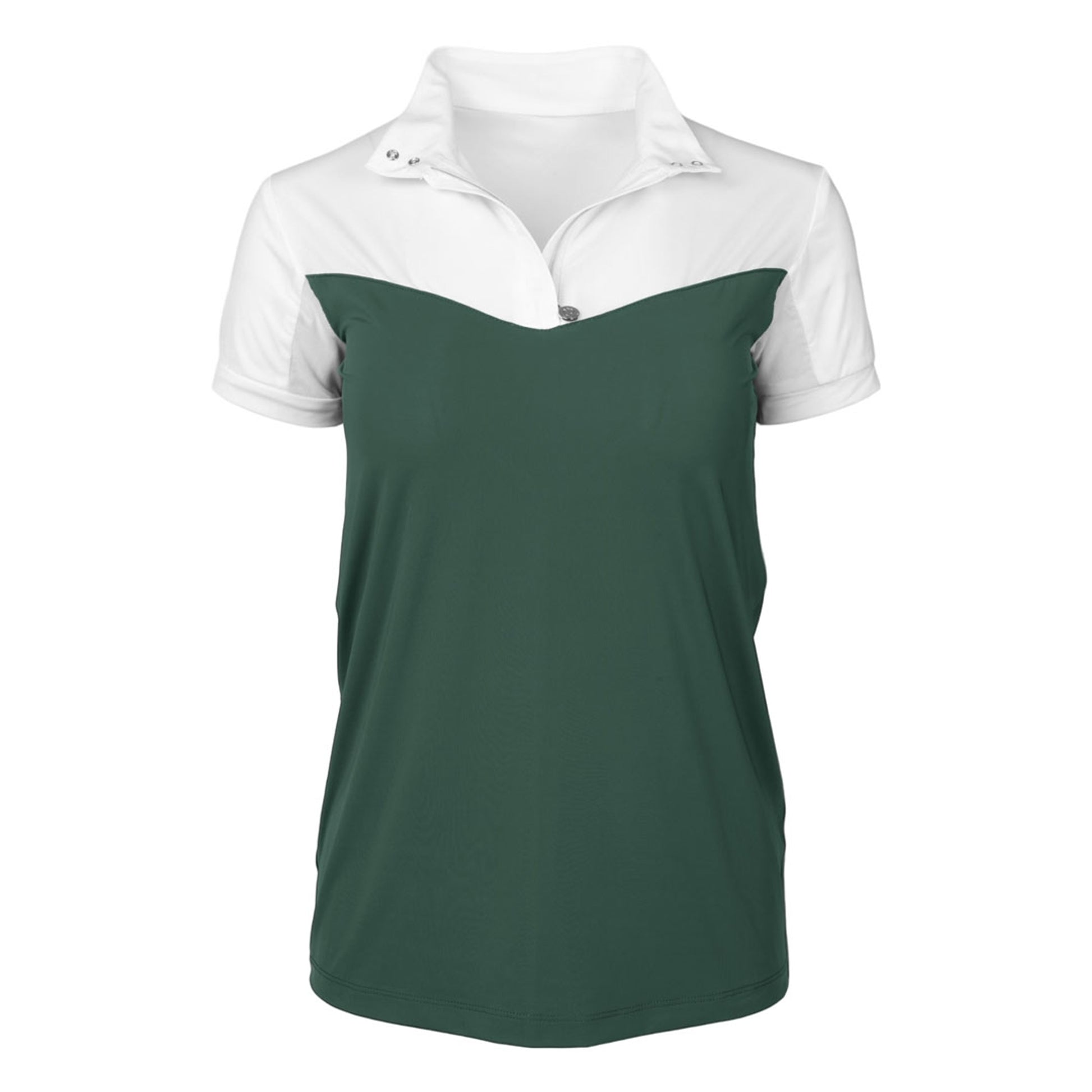 Dapplebay Lady 1/4 Zip Short Sleeve Show Top