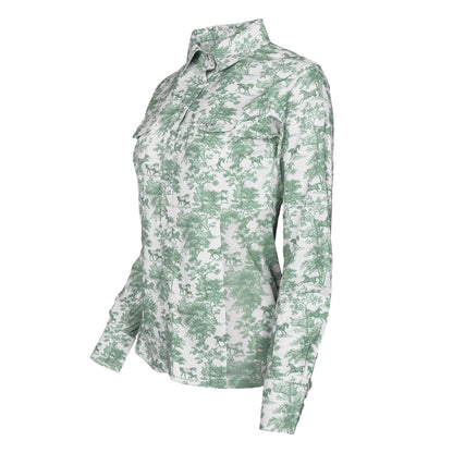 Dapplebay Ladies Equestrian Toile Western Shirt