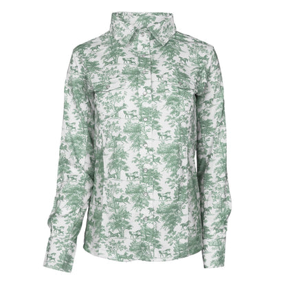 Dapplebay Ladies Equestrian Toile Western Shirt