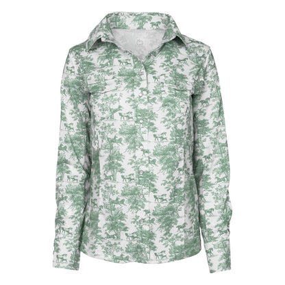 Dapplebay Ladies Equestrian Toile Western Shirt
