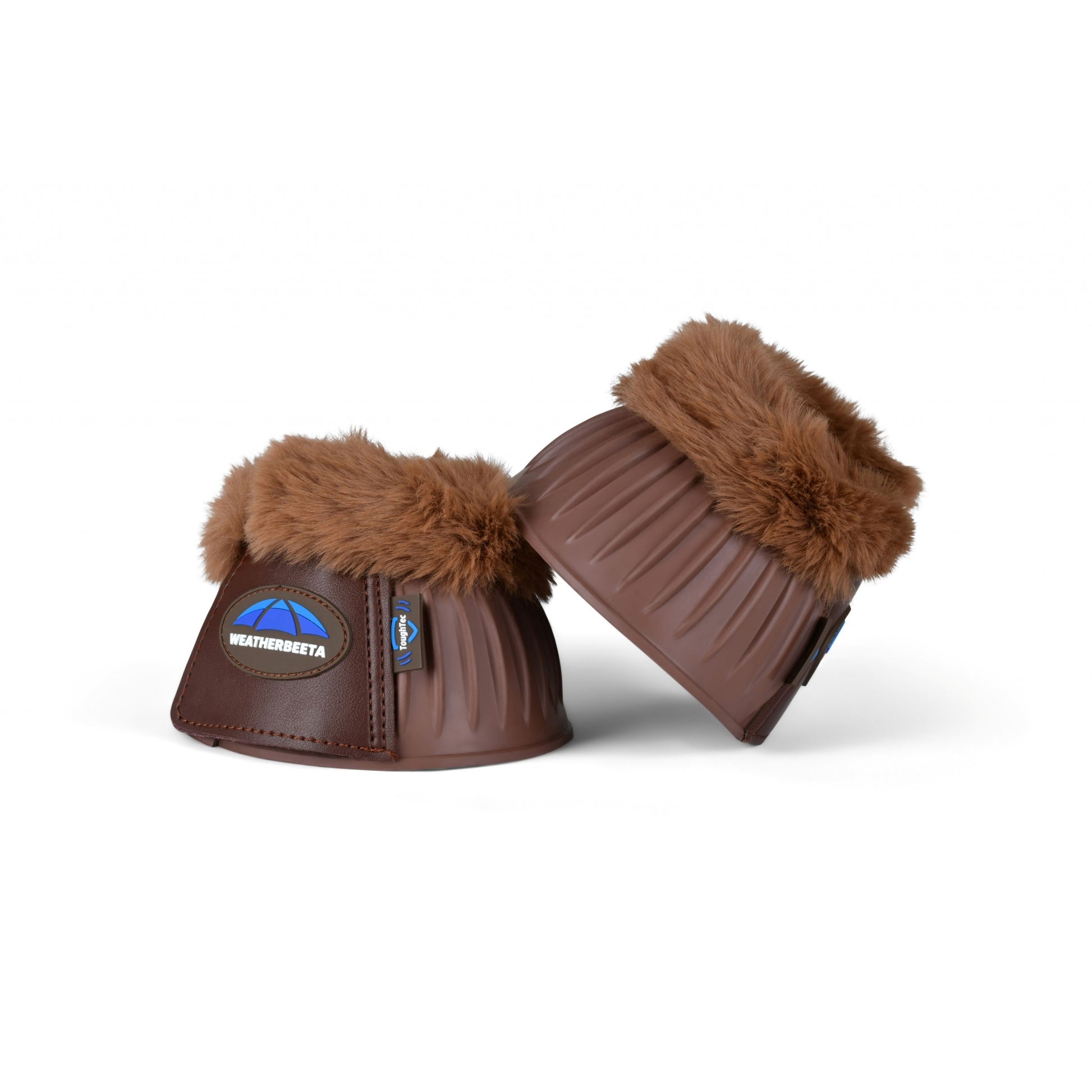 Weatherbeeta Tough-Tec Prime Fleece Trim Rubber Bell Boots