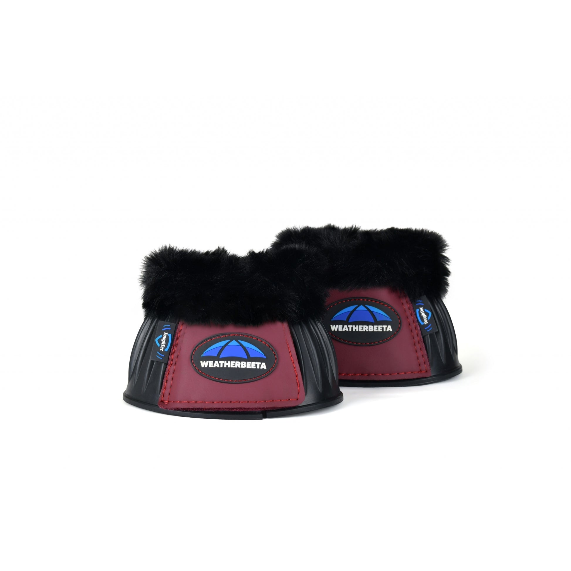 Weatherbeeta Tough-Tec Prime Fleece Trim Rubber Bell Boots