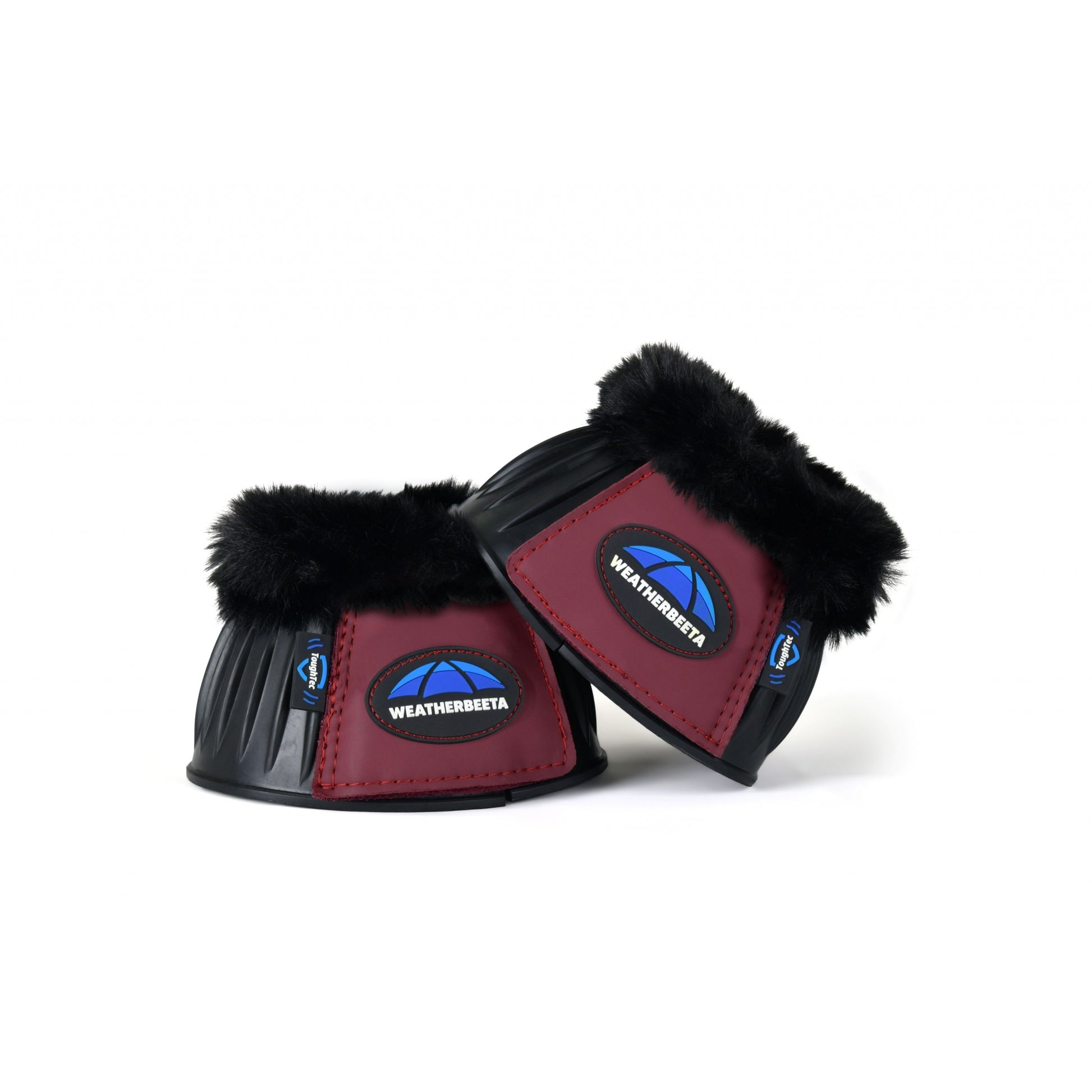 Weatherbeeta Tough-Tec Prime Fleece Trim Rubber Bell Boots