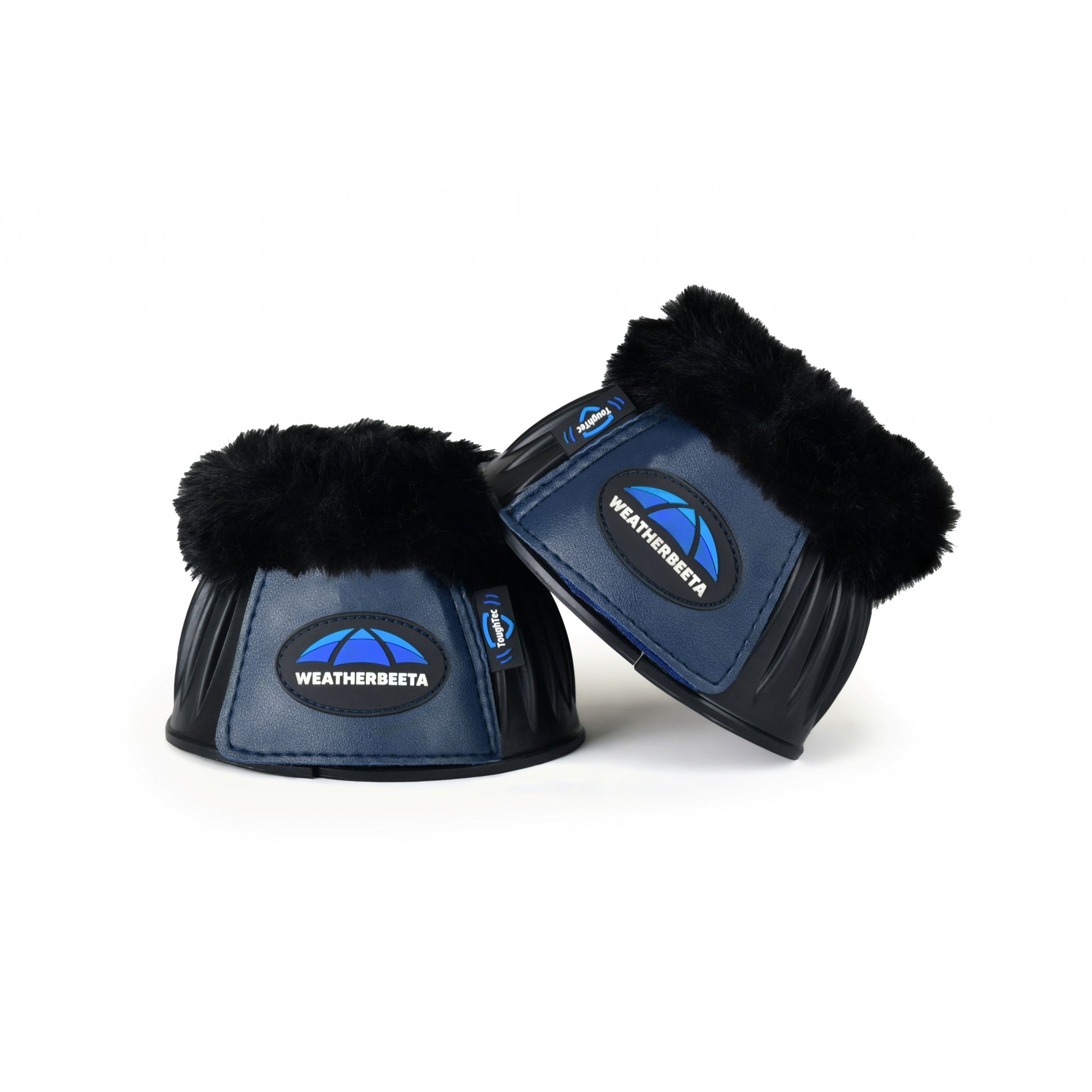 Weatherbeeta Tough-Tec Prime Fleece Trim Rubber Bell Boots