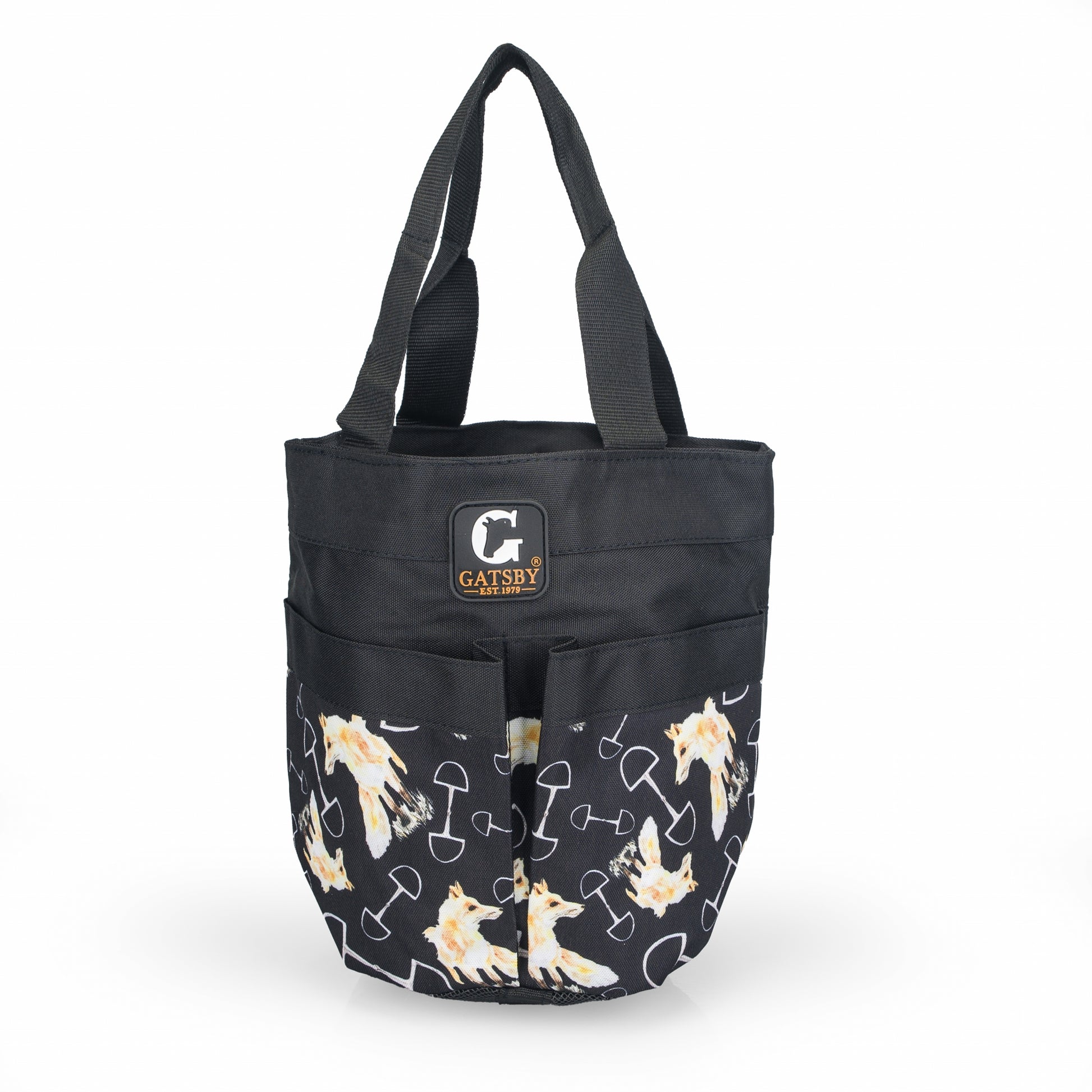 Gatsby Print Nylon Stable Tote with Mesh Bottom