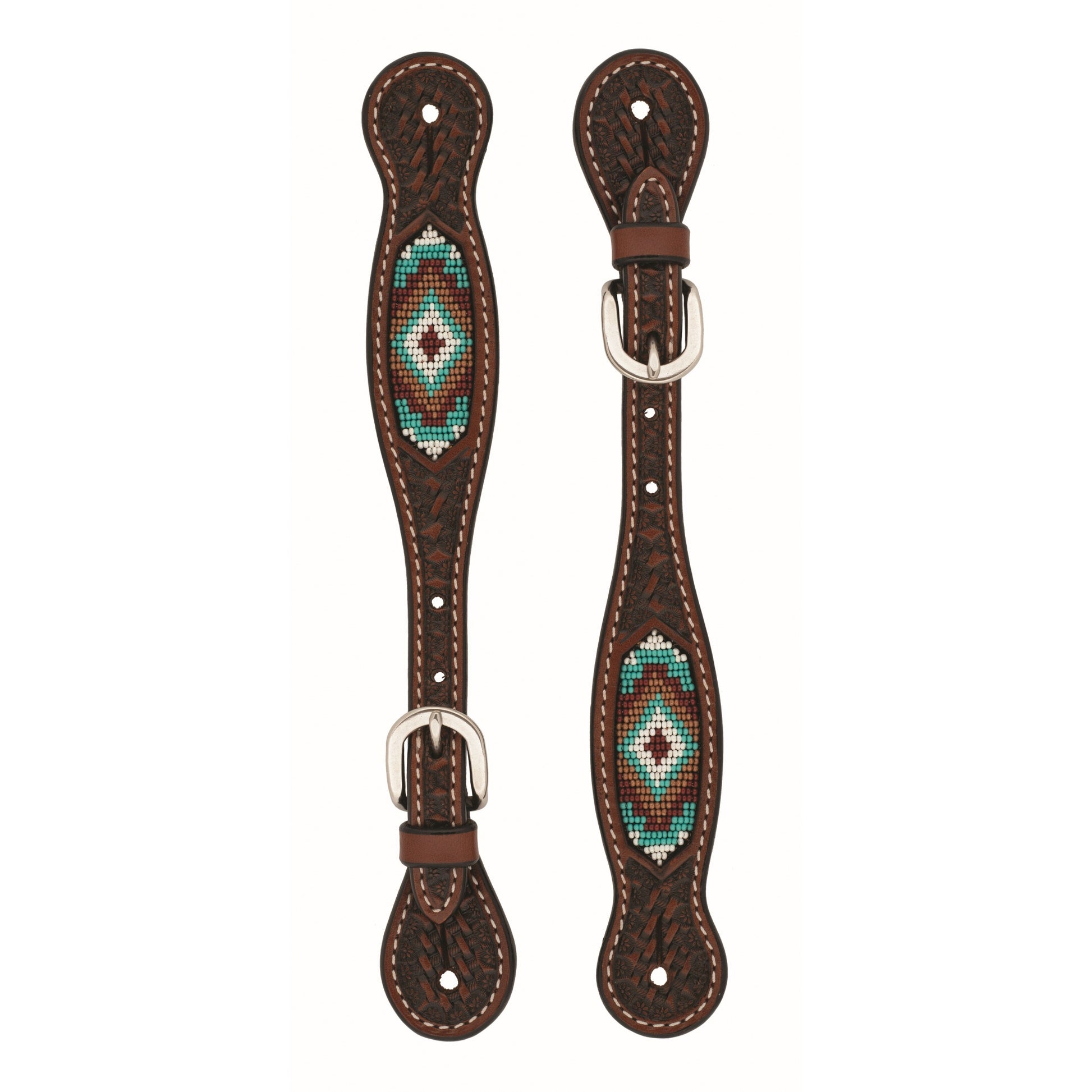 Weaver Beaded Spur Straps