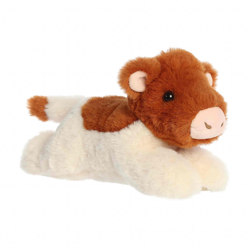 Plush Wyatt Longhorn Calf Mini Flopsie