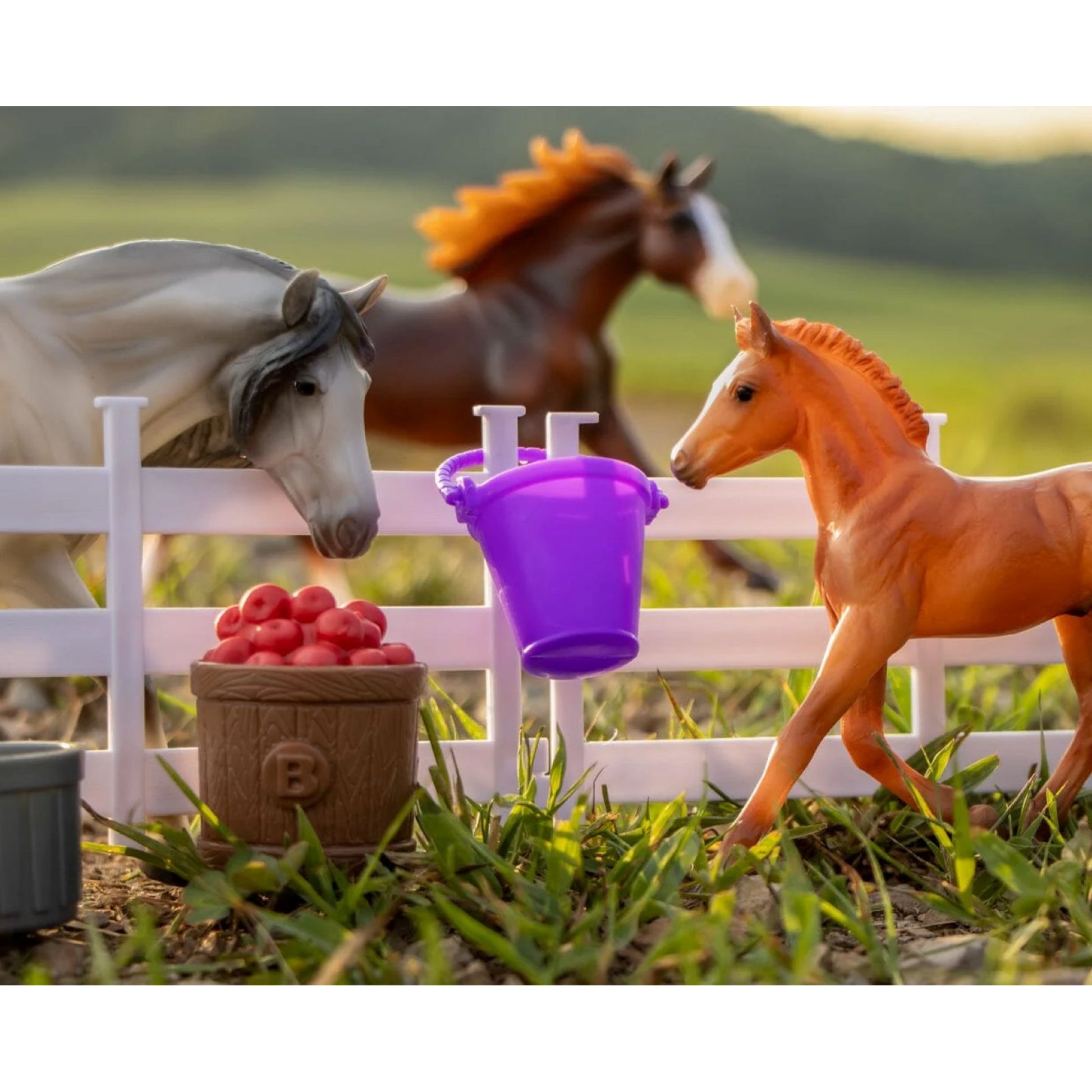 Breyer Playful Pony Horse Family