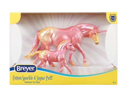 Breyer Candy Delights -Unicorn Horse & Foal Set