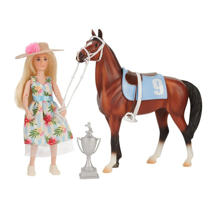 Breyer Winner's Circle Gift Set - Tinsley & Buttercup Breeze