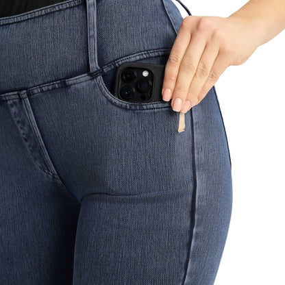 Horze Emery Ladies Western Denim-Look Bootcut Tights