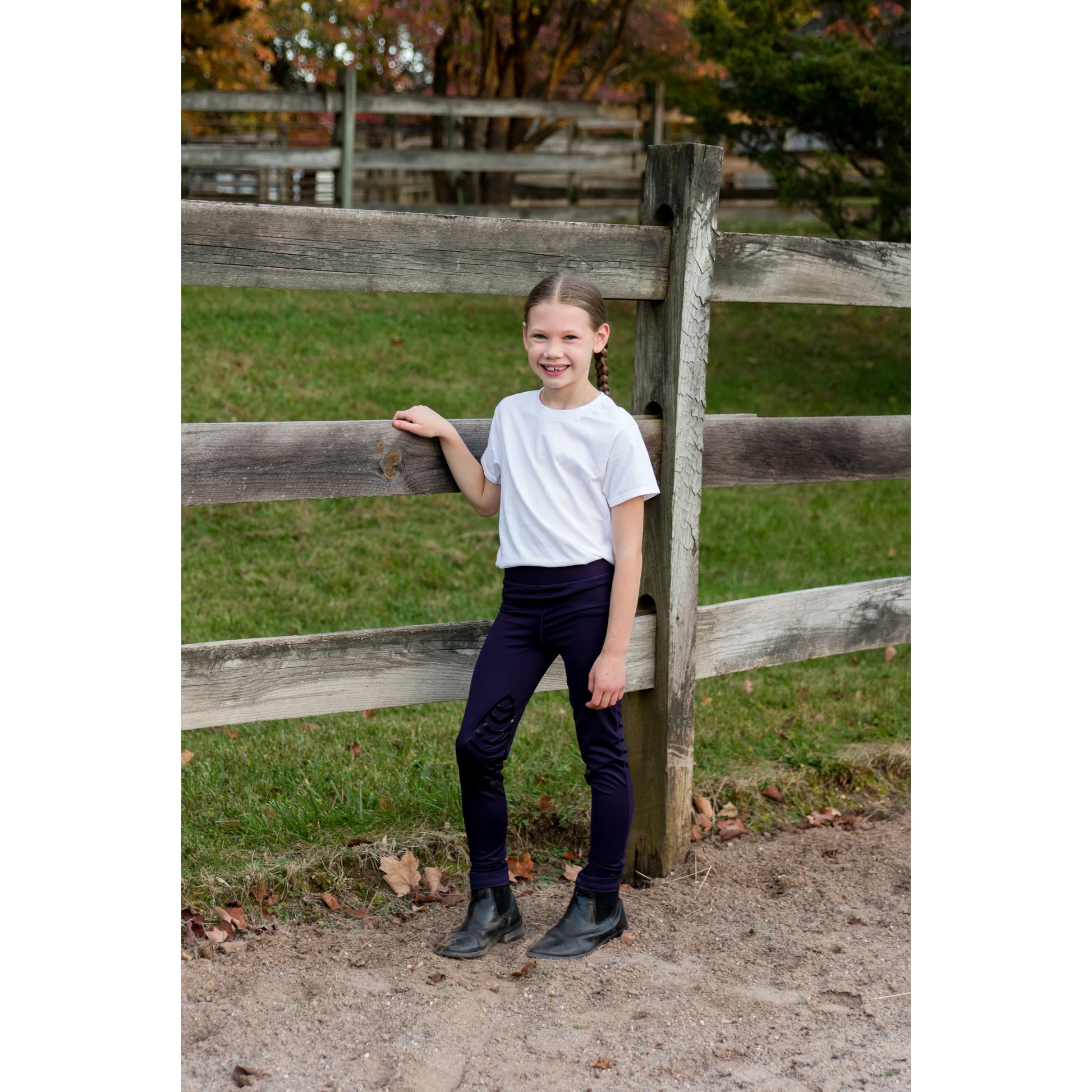 Saxon Ladies Essential Riding Tights