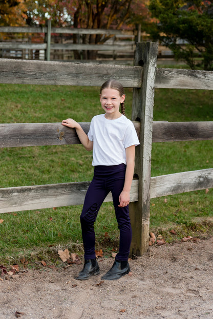 Saxon Ladies Essential Riding Tights