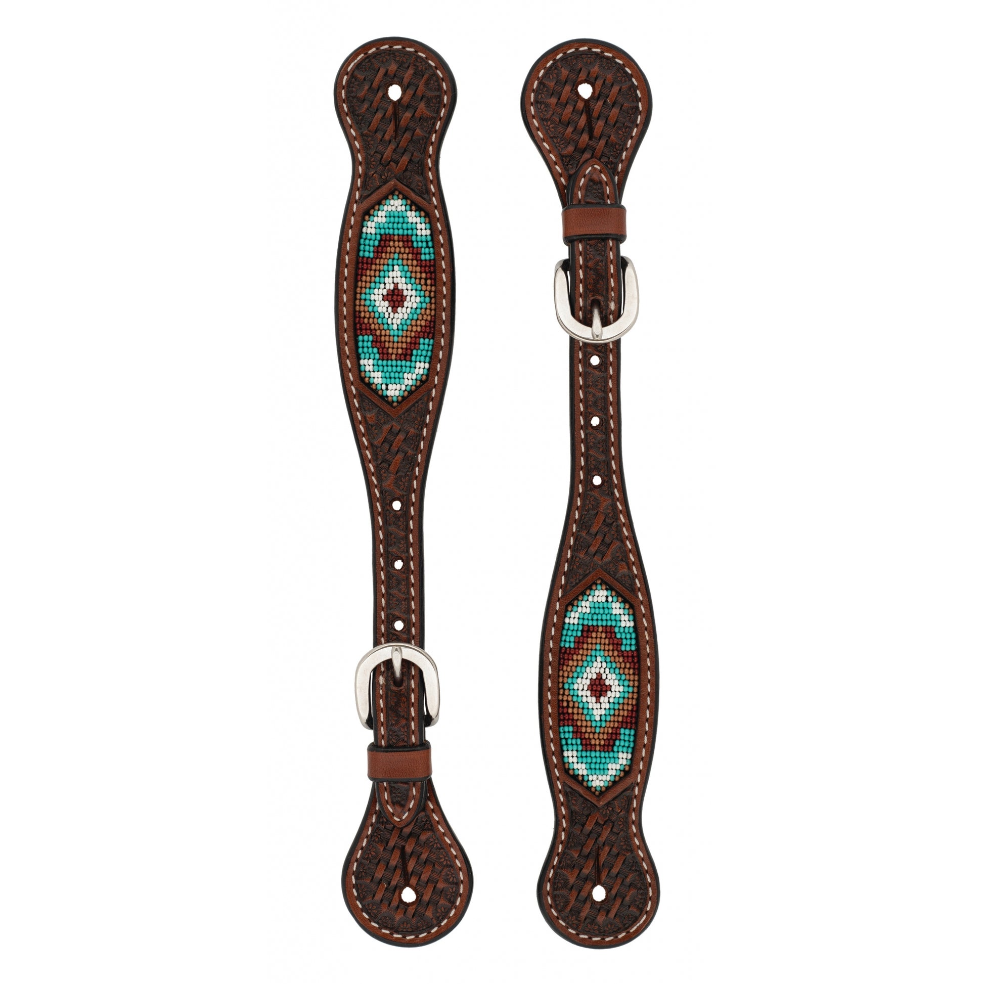 Weaver Beaded Spur Straps