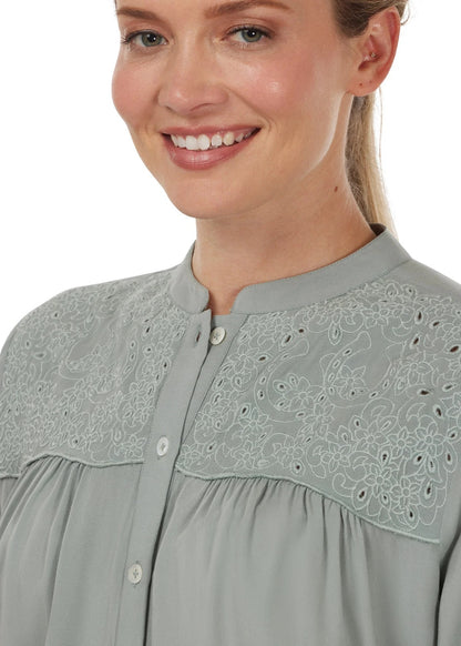 Kerrits Hollyhocks & Horseshoes Blouse