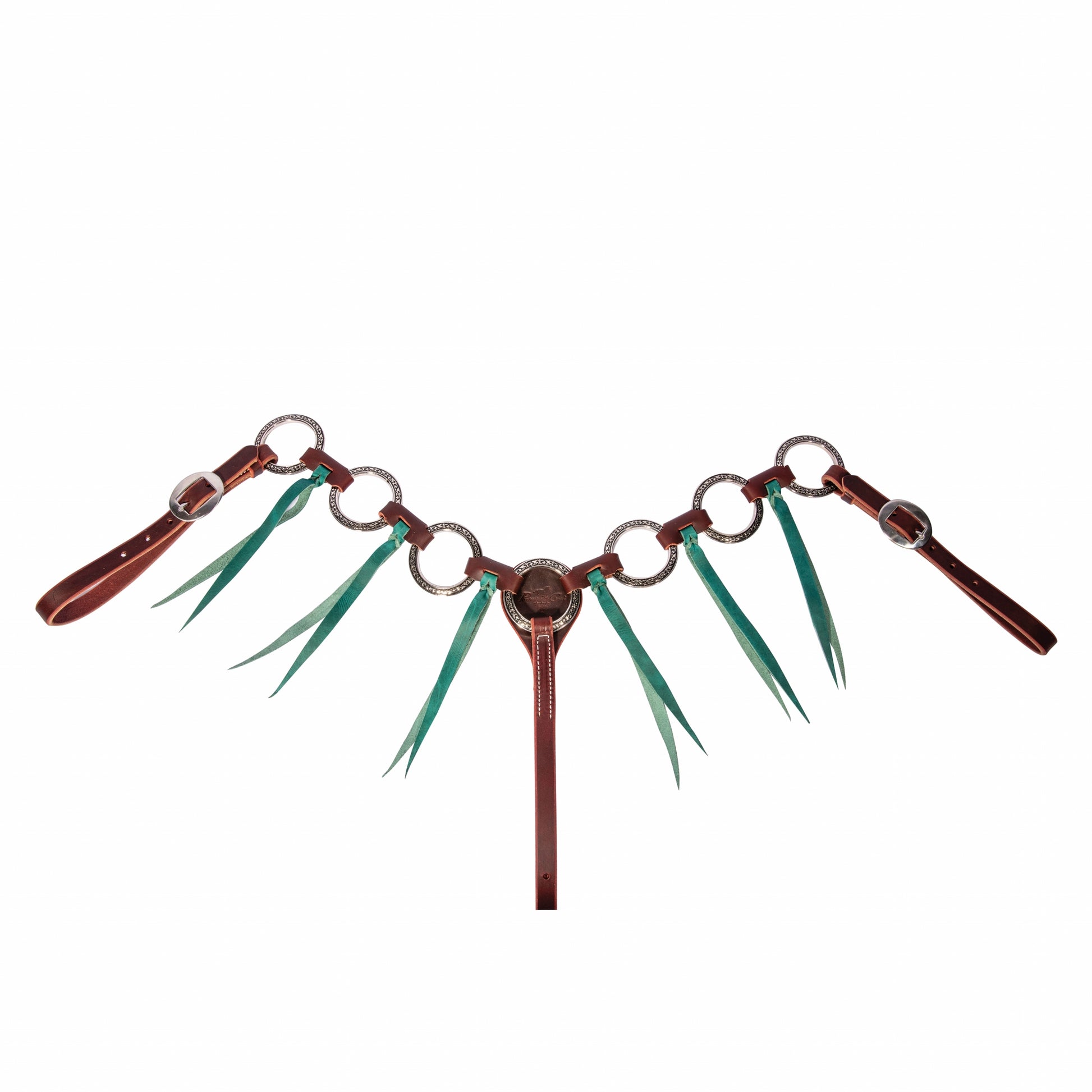 Professionals Choice Ring Tassle Breast Collar