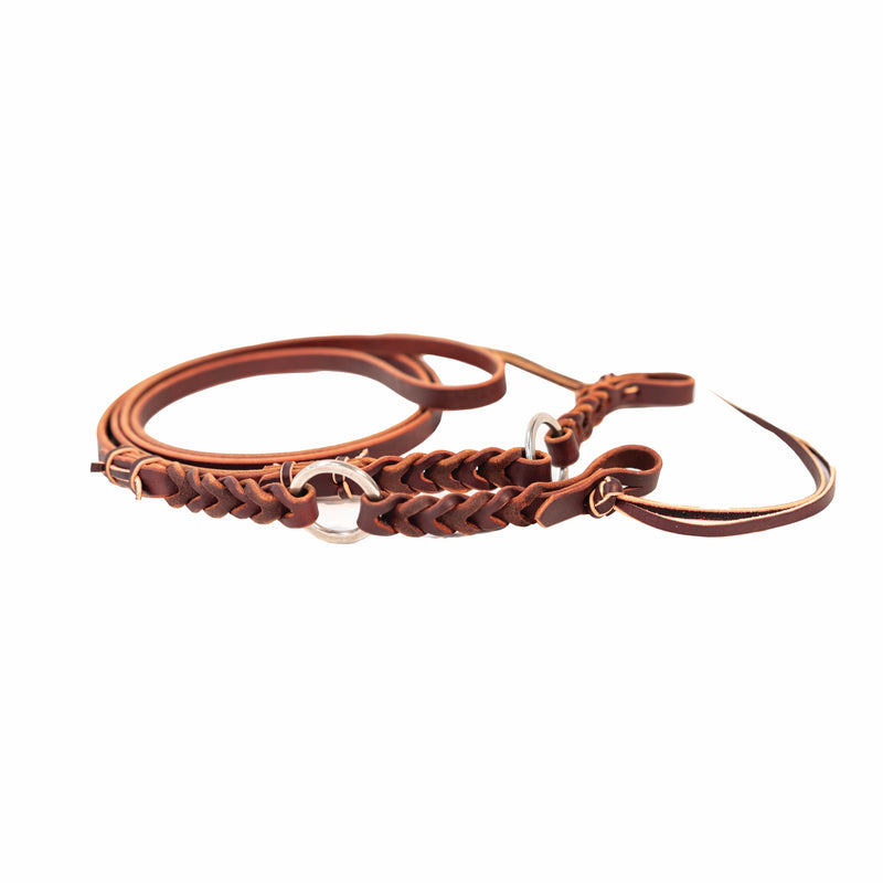 Professionals Choice 1/2" Bleeding Heart Ring Rope Rein