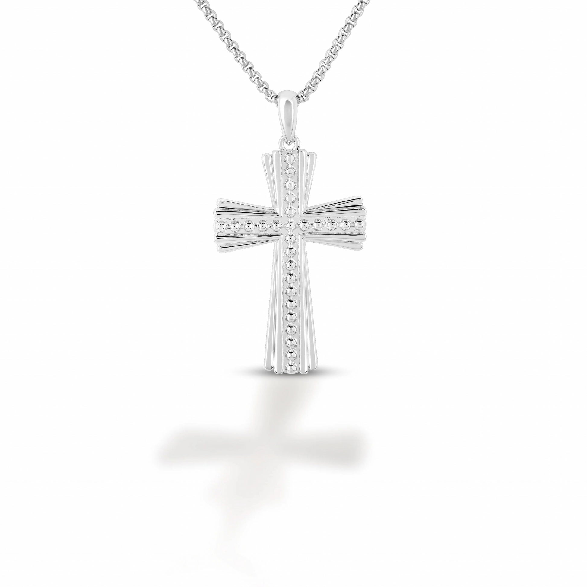 Equestrian Jewelry Layered Cross Pendant Necklace