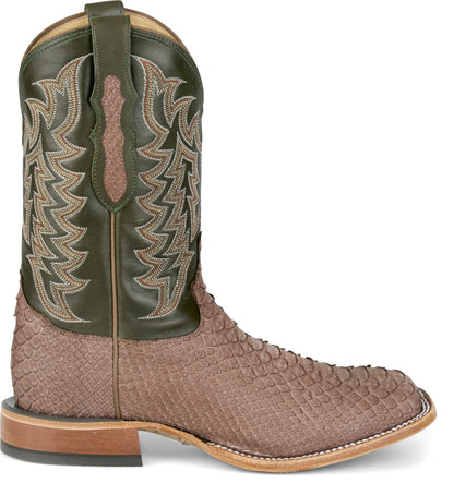 Tony Lama Mens Mario 11" Python Boots
