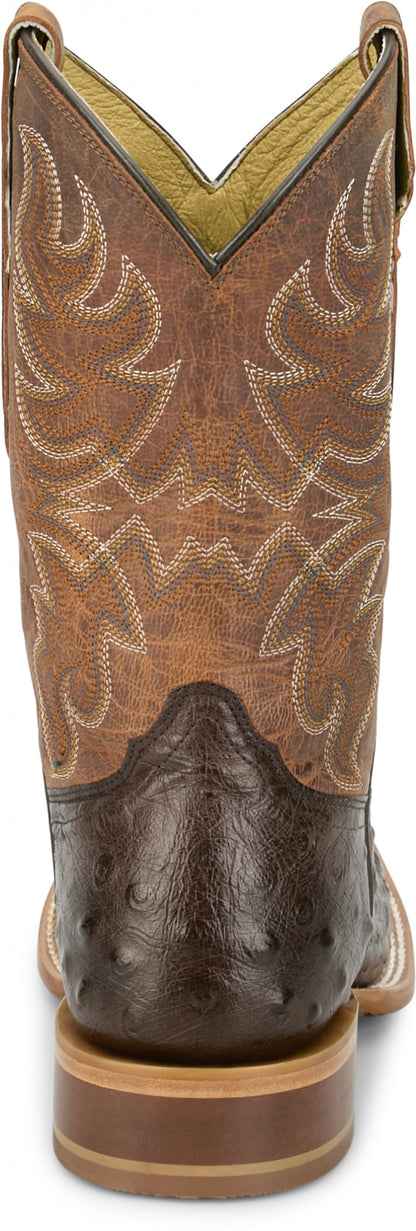 Tony Lama Mens Blaine 11" Ostrich Boots