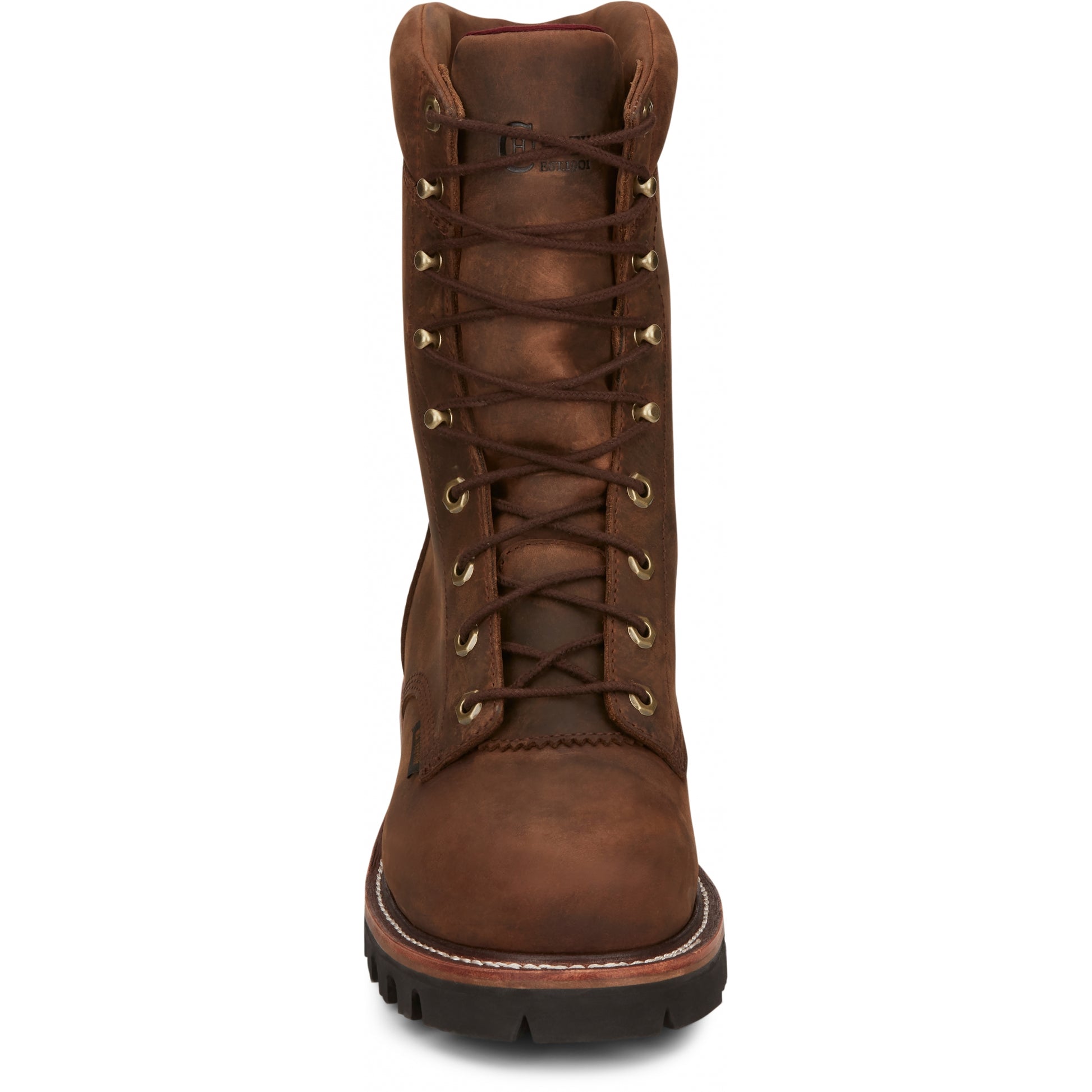 Chippewa Mens Super DNA 9" Waterproof Steel Toe Logger Boots