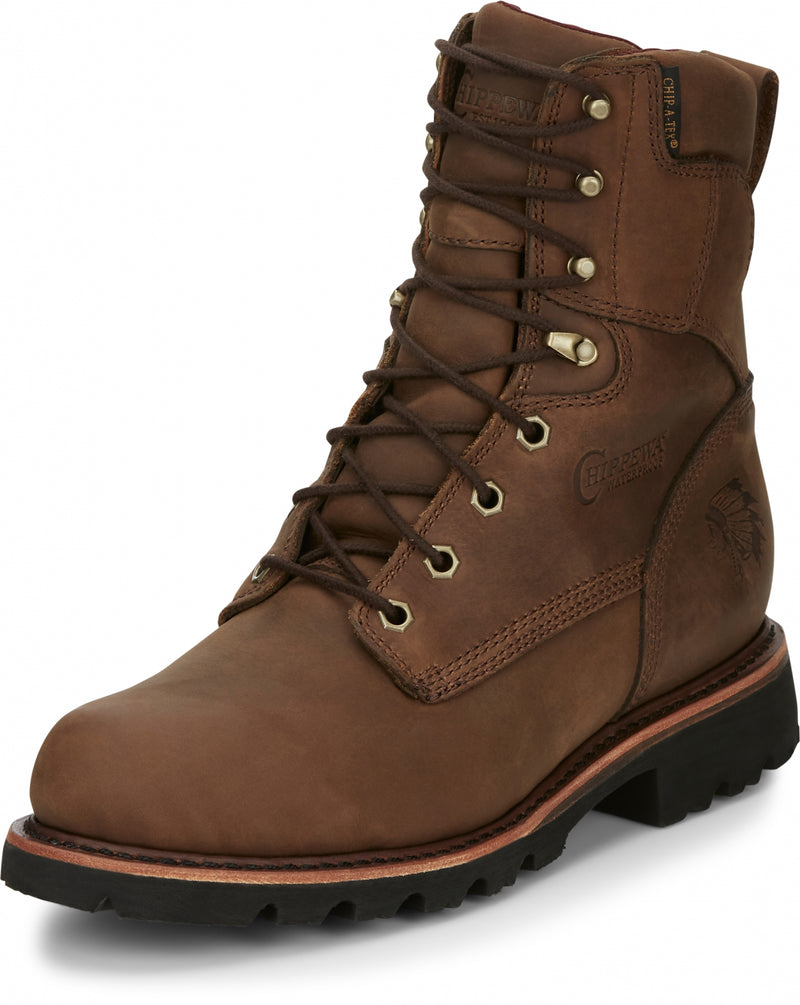 Chippewa Mens Super DNA 8" Waterproof Insulated Boots
