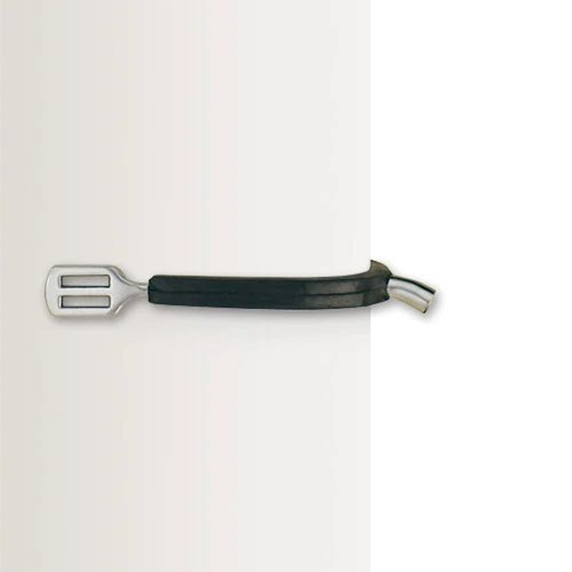 Ladies Stainless Steel Rubber Side Spur 5/8 Bk/Wh