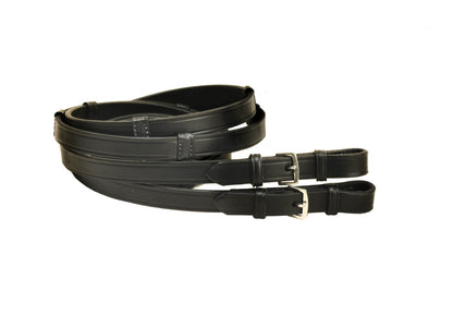 Reins with Buckle Ends And Stops 3/4in x 60in Brn