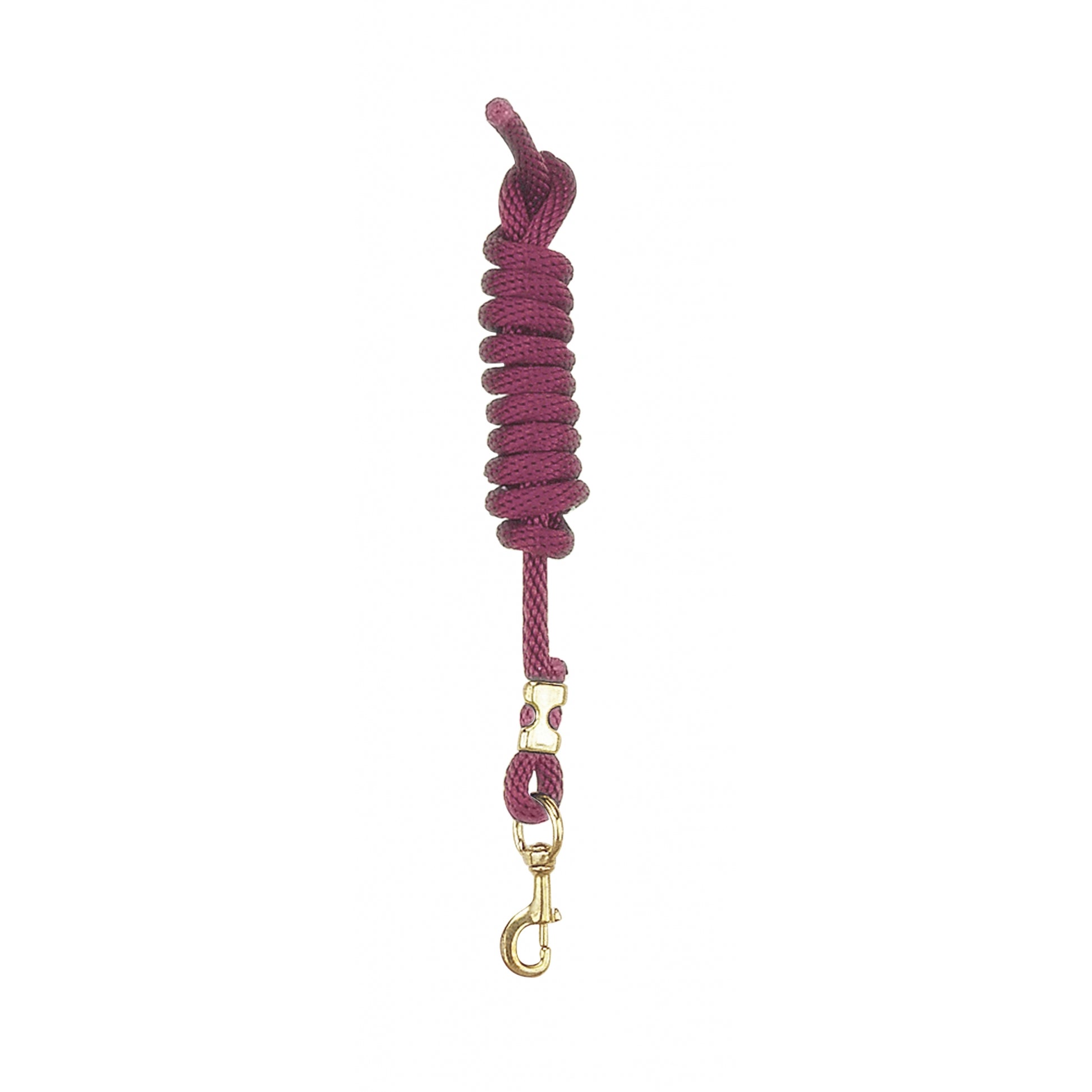 Perris Poly Nylon Lead With Brass Snap 8ft Brn