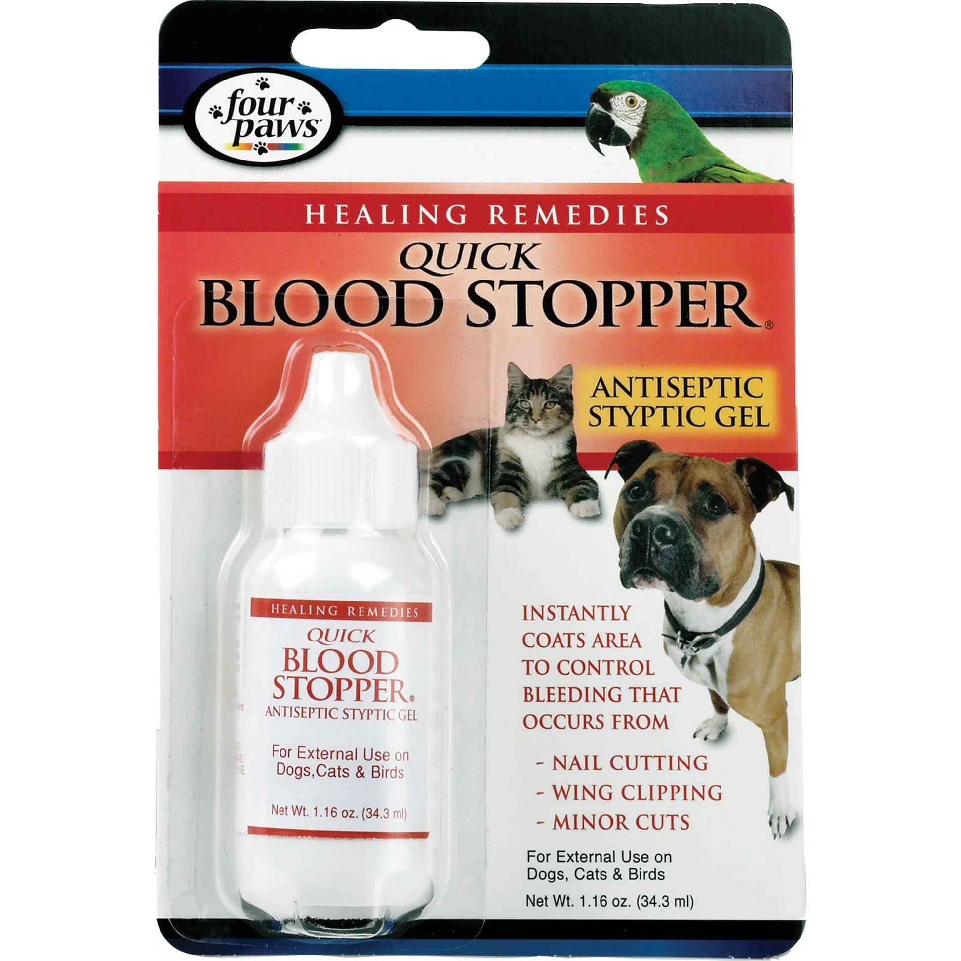 Blood Stopper Gel For Dogs And Cats 1.16ozs