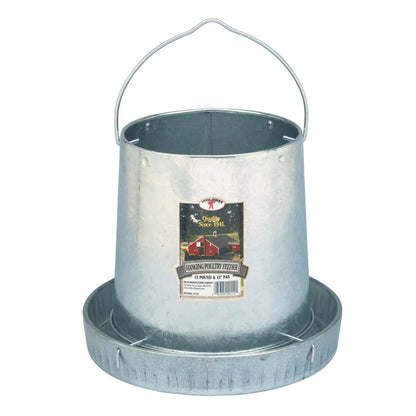 Hanging Bird Feeder With Feed Pan