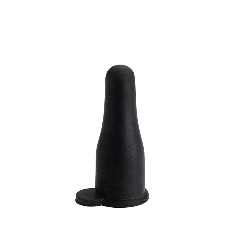 Soda Bottle Lamb Nipple Black