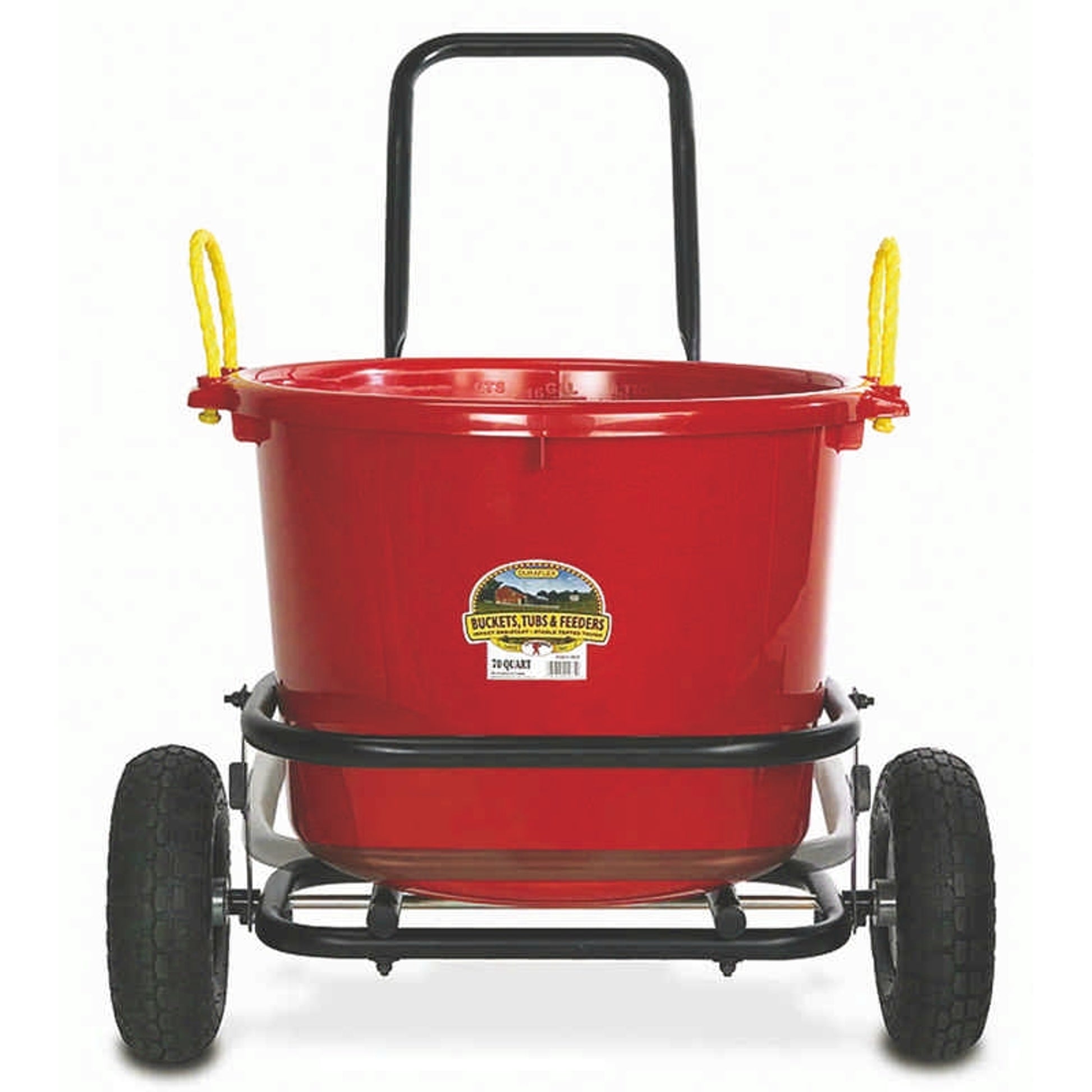 Little Giant 2-Wheel Muck Cart Pneumatic Tires