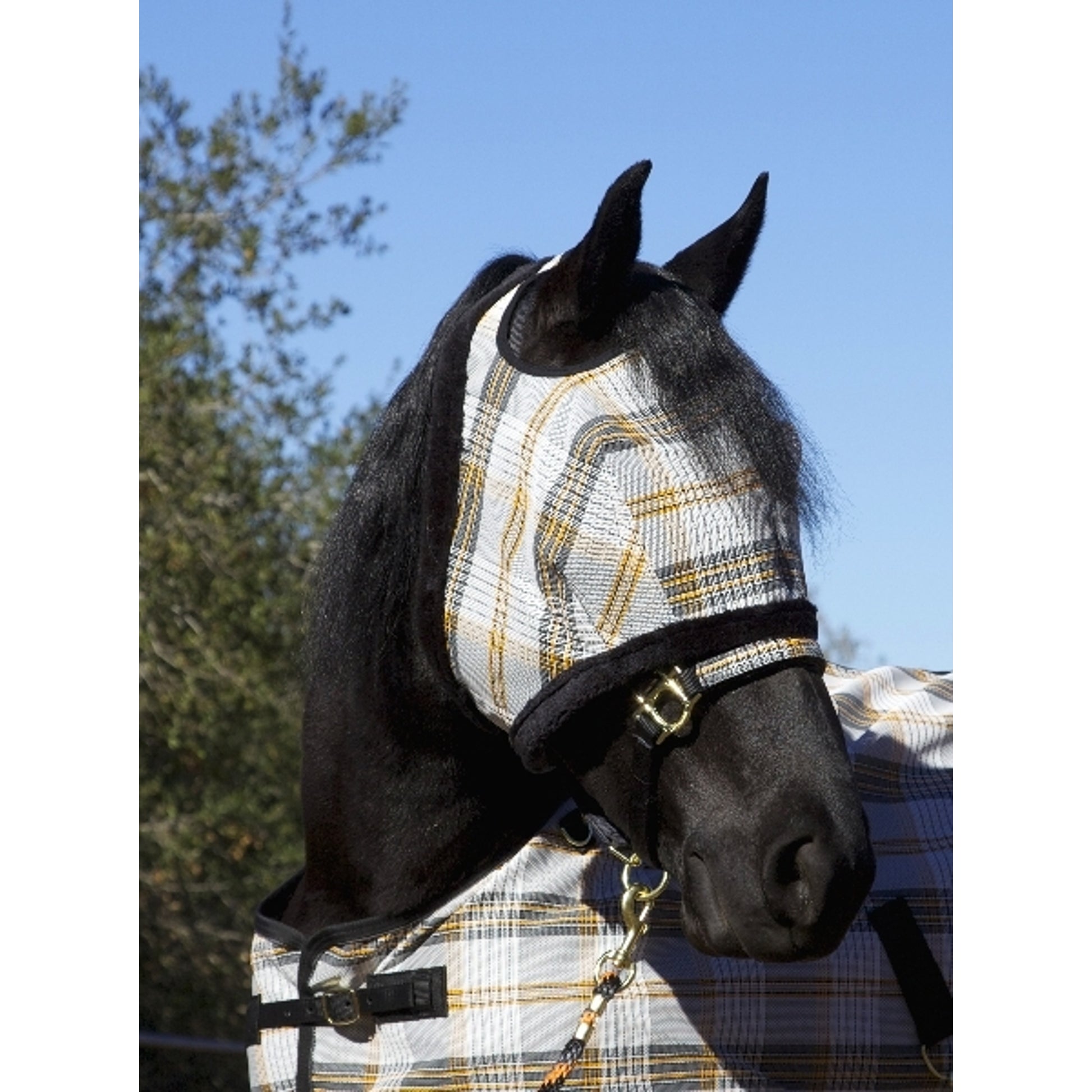 Kensington Fly Mask with Fleece Trim
